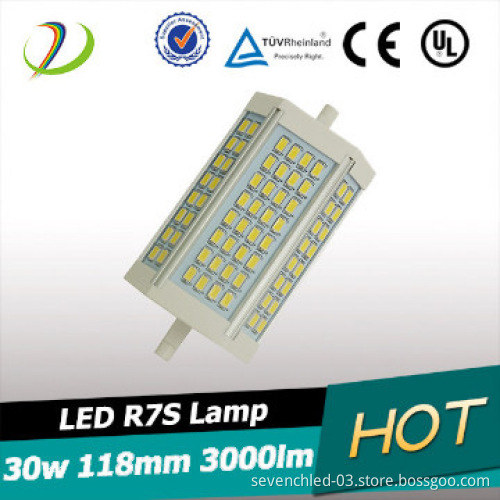Samsung 5630smd 30w R7S light R7S 118mm 30w MOQ 1pc